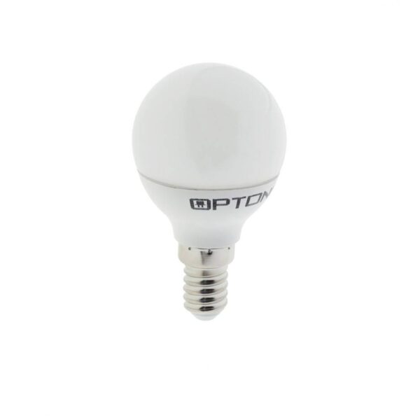 LED Plastic Bulb G45 E14 6W White light