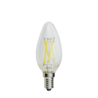 LED Filament Candle Bulb C35 E14 4W White light