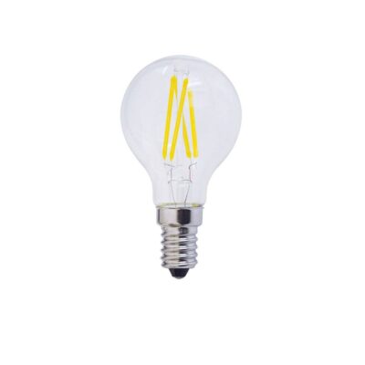 LED Filament Bulb G45 E14 4W Neutral white