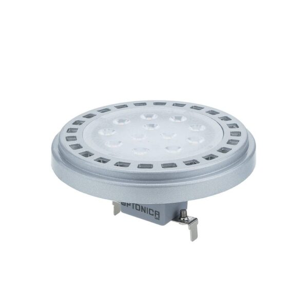 15W LED КРУШКА AR111/G53 12V 30° – EPISTAR – Неутрално Бяло