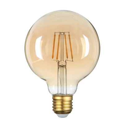 LED Bulb E27 G95 Golden Glass 4W Warm white