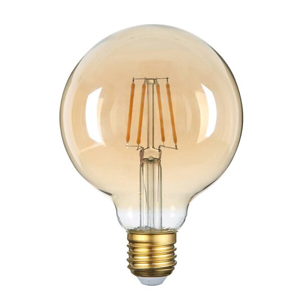 LED Bulb E27 G95 Golden Glass 4W Warm white