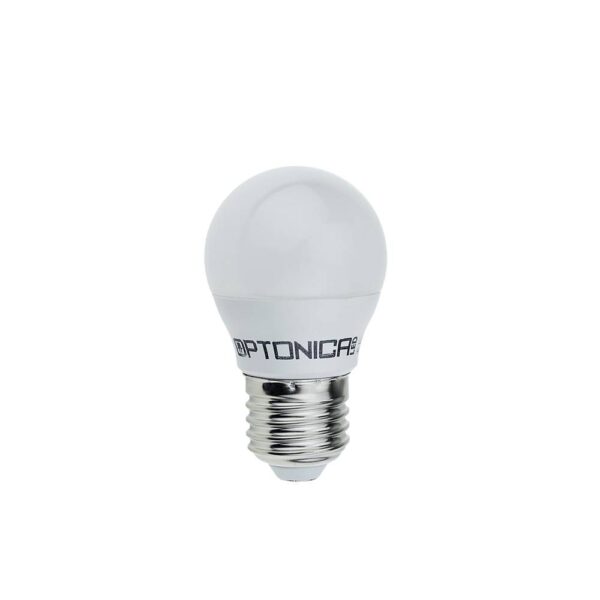 LED Plastic Bulb G45 E27 4W Warm white