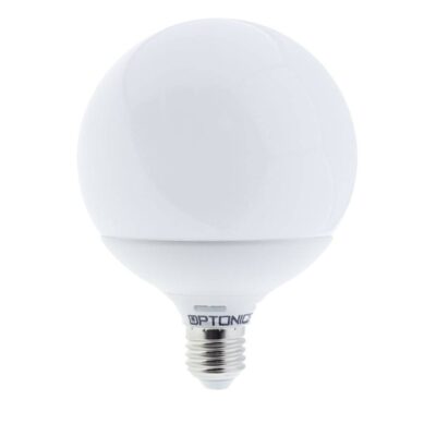 LED Plastic Bulb G120 E27 15W White light