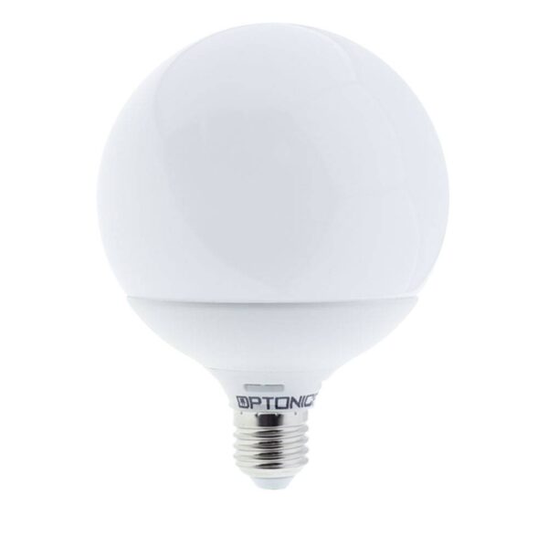 LED Plastic Bulb G120 E27 15W Neutral white