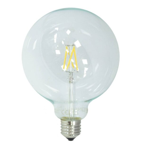 LED Filament Bulb G125 E27 4W Warm white