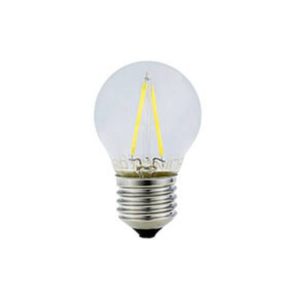 2W LED КРУШКА ФИЛАМЕНТ G45 200LM E27 175-265V – Студено Бяла