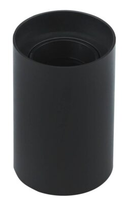 Spotlight Fixture Round Plastic Max 10W BLACK