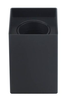 Spotlight Fixture Square Plastic Max 10W BLACK