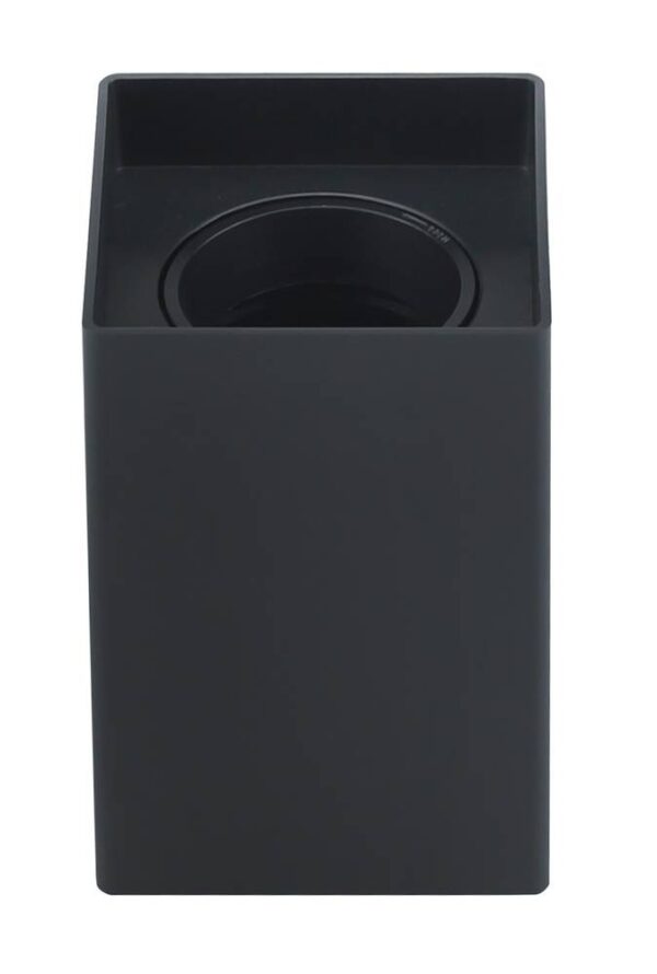 Spotlight Fixture Square Plastic Max 10W BLACK