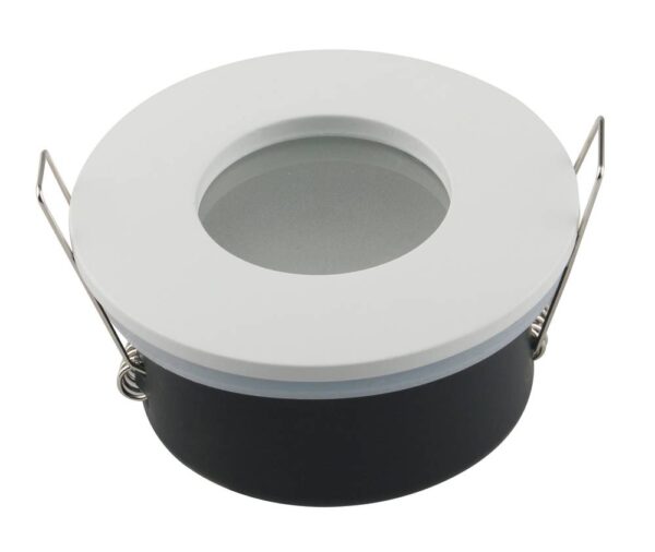 Spotlight Fixture Round Aluminium Max 35W WHITE