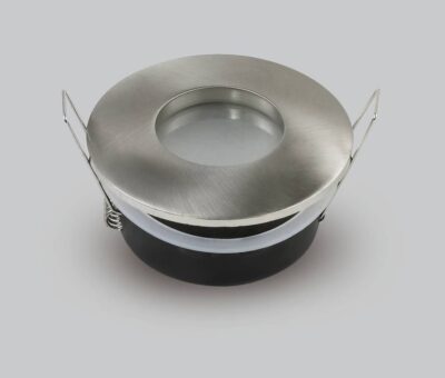 Spotlight Fixture Round Aluminium Max 35W Satin Nickel