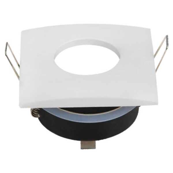 Spotlight Fixture Square Aluminium Max 35W WHITE BODY