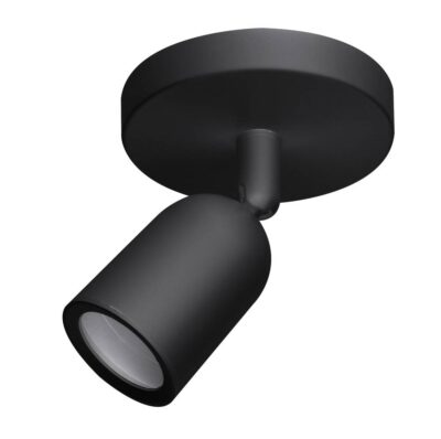 Spotlight Fixture Plastic BLACK
