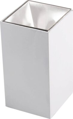 Square Spotlight Fixture WHITE-REFLECTOR