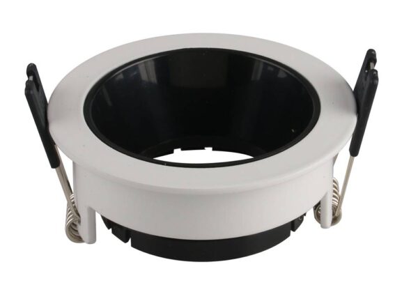 Spotlight Fixture Round BLACK-REFLECTOR