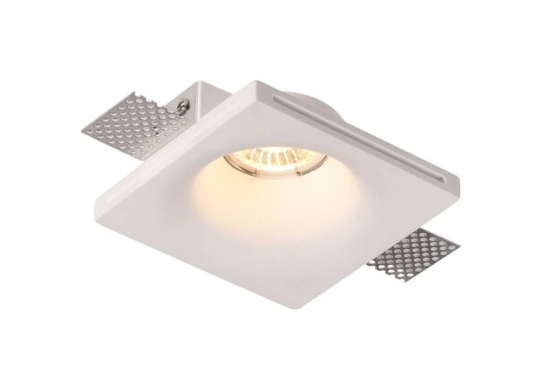 Ceiling Fitting Trimless Recessed White Square