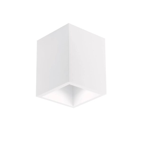 Ceiling Lamp Surface White Square
