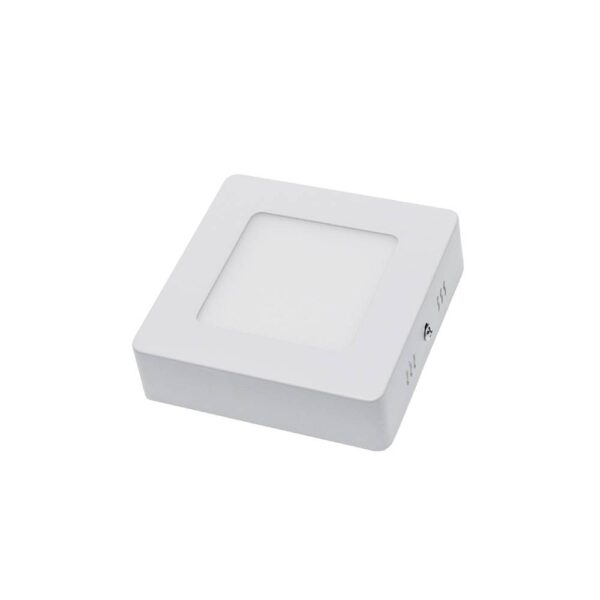 LED Surface Panel Square 6W Warm white