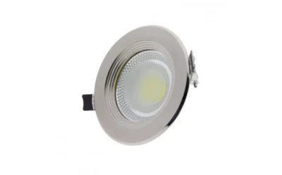 20W LED COB Downlight Round Inox 2700K
