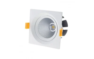 20W LED COB DOWNLIGHT SQUARE, ROTATABLE,4500К