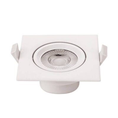LED COB Downlight Square Rotatable 5W Neutral white
