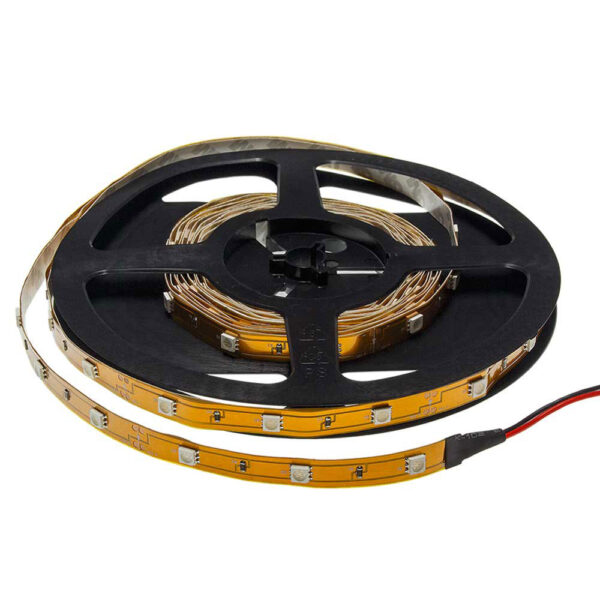LED ЛЕНТА 1ролка-5м 5050 30 SMD/m ЗЕЛЕНА НЕВЛАГОЗАЩИТЕНА