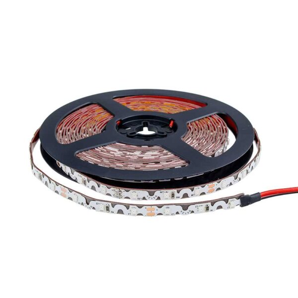 LED S-Strip 2835 Bendable Non-Waterproof 7.2W/m Red