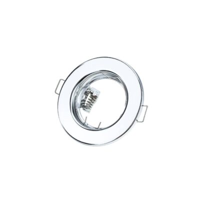 Round Ring Non-Adjustable GU5.3 2Pcs/Box None Chrome