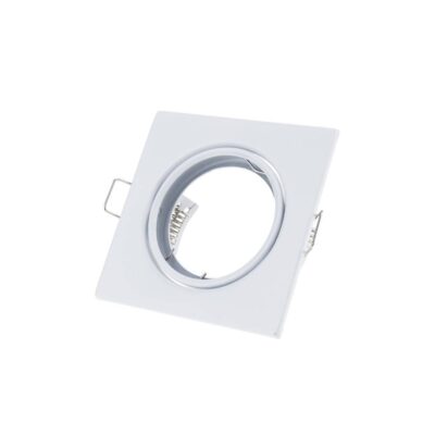 Square Ring Adjustable G5.3 None White