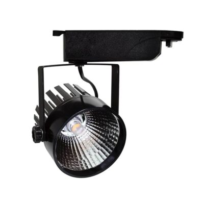 12W 110-240V LED ИНТЕРИОРЕН ПРОЖЕКТОР COB ЧЕРНО ТЯЛО - Студено Бяла