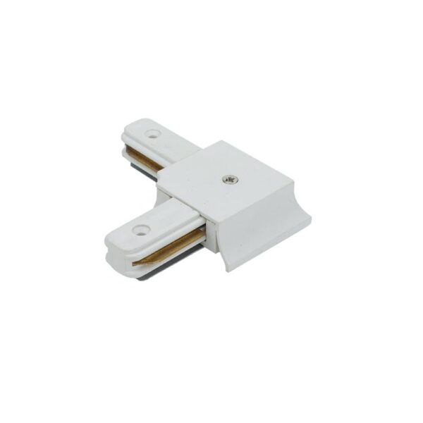 Connector For Track System Angle White None None