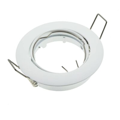 Корпус Луна Кръг Оринтируема Бяла ф82*29mm ф75mm G5.3