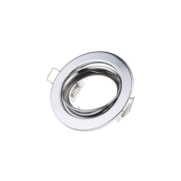 Round Ring Adjustable G5.3 None Chrome