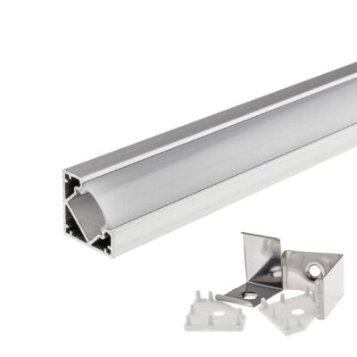 Aluminium Profile For LED Strip Angle 18mm 1 meter None None