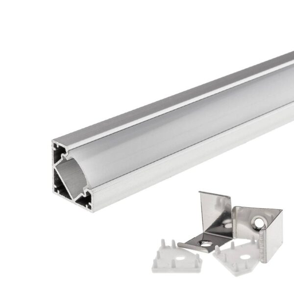 Aluminium Profile For LED Strip Angle 18mm 1 meter None None