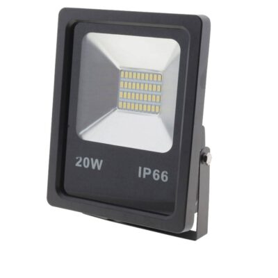 20W LED SMD ПРОЖЕКТОР AC95V-AC265V 80lm/W 150° IP66 - Неутрално Бяло
