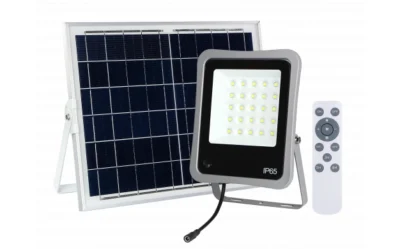 SOLAR POWER LED FLOODLIGHT 15W 1200Lm 6000K 3.2V/10Ah