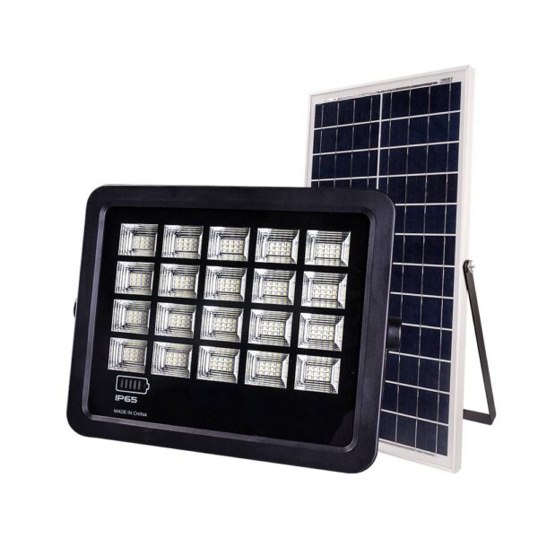 Solar Power LED Floodlight EQUIV. 100W White light