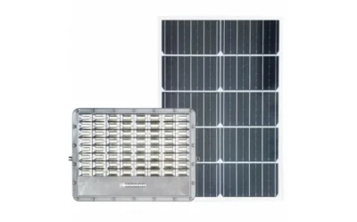 LED SMD Floodlight with Solar Panel 6V/30W 30W White light
