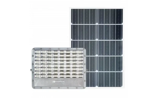 LED SMD Floodlight with Solar Panel 6V/30W 30W White light