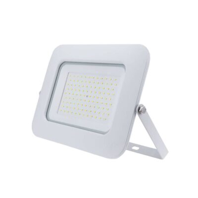 100W LED SMD ПРОЖЕКТОР БЯЛ AC170-265V 150° IP65 70CM КАБЕЛ - Топло Бяла