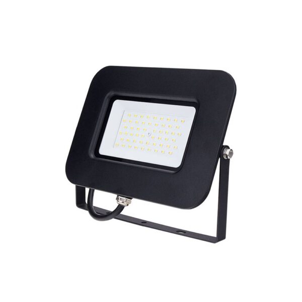 LED SMD Floodlight Black Epistar Chip Premium Line 5 Years Warranty 50W Warm white