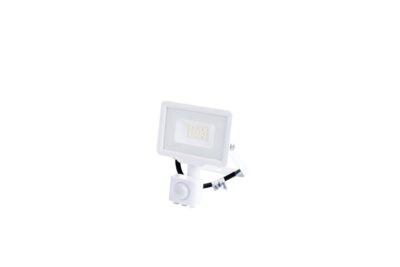 LED SMD Floodlight White City Line With PIR Sensor 10W White light
