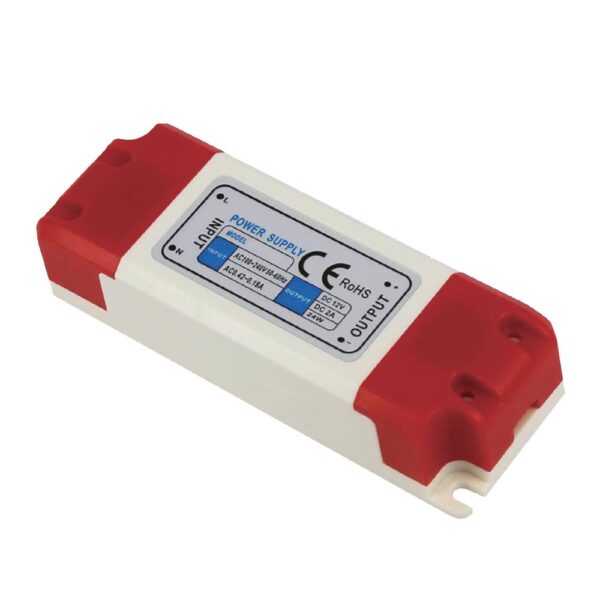 LED Plastic Case Power Supply 24V 3 Years Warranty 24W None