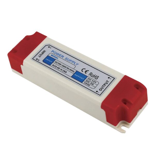 LED Plastic Case Power Supply 24V 3 Years Warranty 36W None