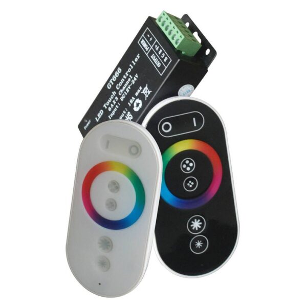 LED Strip Remote Control RGB Mini Touch Controller White None None