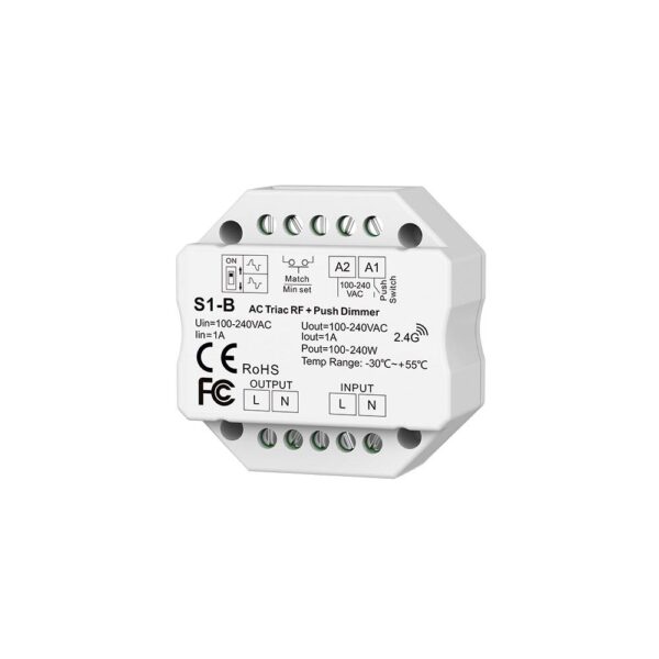 AC TRIAC RF DIMMER None White light