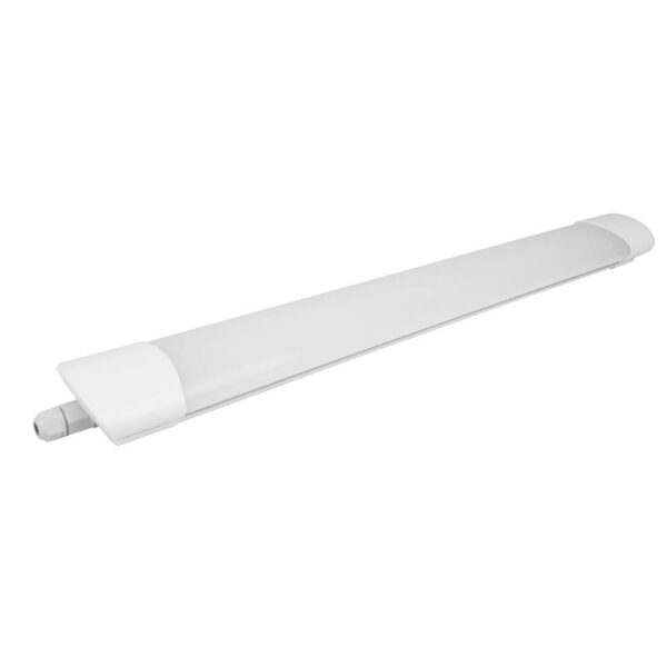 18W LED Линеен Осветител Влагозащитен 180° – Студено Бяла