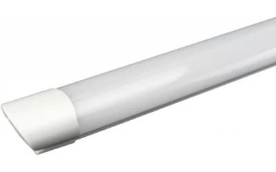36W LED Линеен Осветител Влагозащитен 180° – Студено Бяла